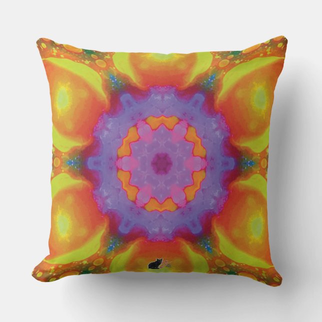 Cojín Decorativo Pillow de Fiesta Kaleidoscope (Anverso)