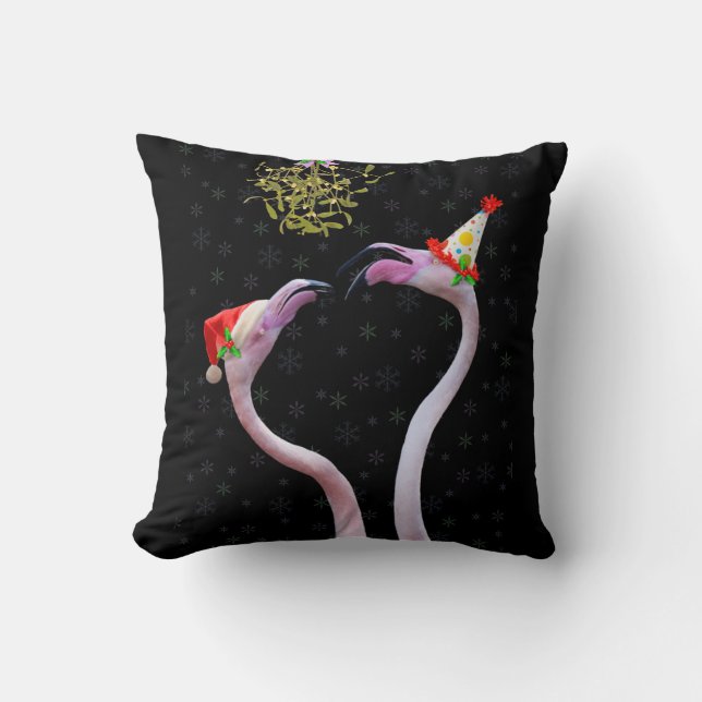 Cojín Decorativo Pillow de Flamingos Festimes (Anverso)