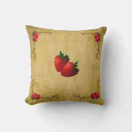 Cojín Decorativo Pillow de fresas del país