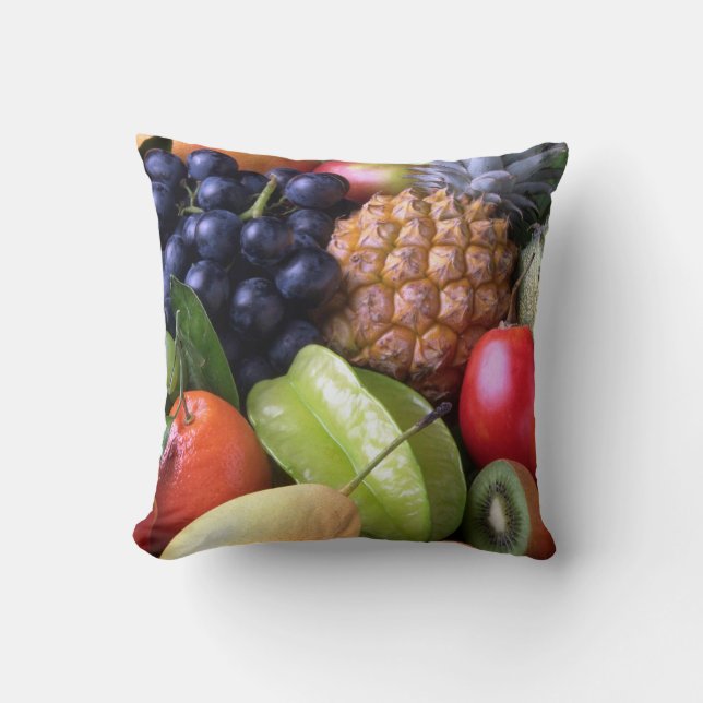 Cojín Decorativo Pillow de frutas y verduras (Anverso)