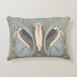 Cojín Decorativo Pillow de grúa Art Nouveau