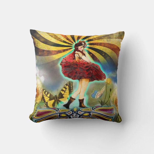 Cojín Decorativo Pillow de hadas del carnaval (Anverso)