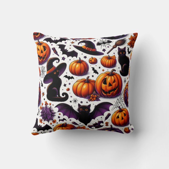 Cojín Decorativo Pillow de Halloween (Reverso)