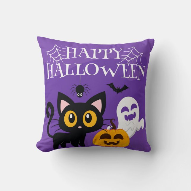 Cojín Decorativo Pillow de Halloween (Anverso)