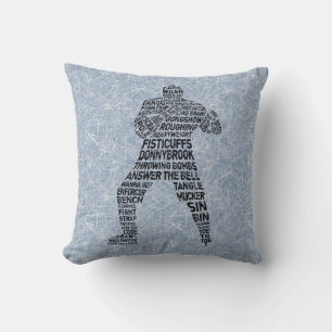 Cojín Decorativo Pillow de Hockey Enforcer