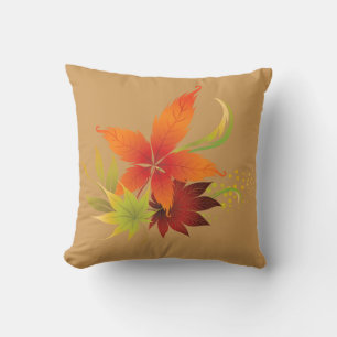 Cojín Decorativo Pillow de hojas de otoño