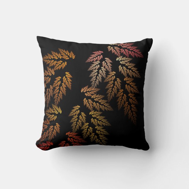 Cojín Decorativo Pillow de hojas de otoño (Anverso)