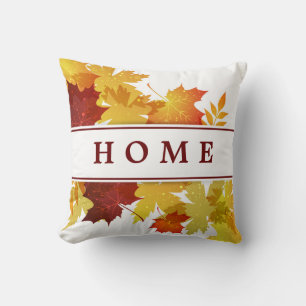 Cojín Decorativo Pillow de hojas de otoño