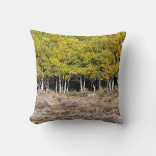 Cojín Decorativo Pillow de hojas de otoño de color reversible