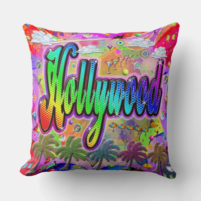 Cojín Decorativo Pillow de Hollywood Vista Express (Anverso)
