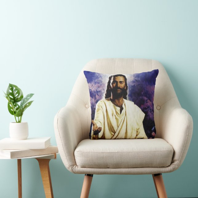 Cojín Decorativo Pillow de Jesús (Silla)