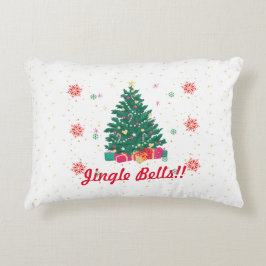 Cojín Decorativo Pillow de jingle bells festivo