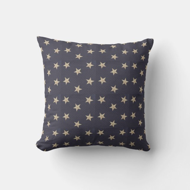 Cojín Decorativo Pillow de la Americana Stars (Anverso)