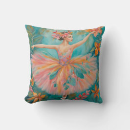 Cojín Decorativo Pillow de la Ballerina VI Tropical