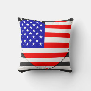 Cojín Decorativo Pillow de la bandera de Estados Unidos