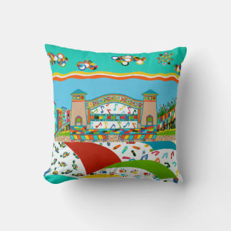 Cojín Decorativo Pillow de la cubierta de la banda de la Isla del M