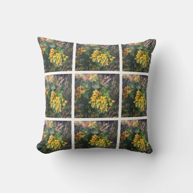 Cojín Decorativo Pillow de la Currícula Dorada (Anverso)
