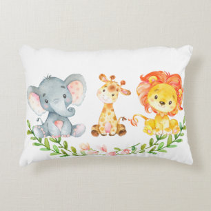 Cojín Decorativo Pillow de la enfermera animal del bebé