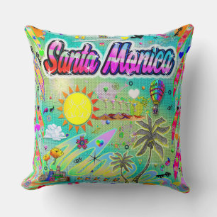 Cojín Decorativo Pillow de la "era de Nu" de Santa Mónica