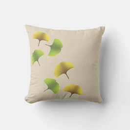 Cojín Decorativo Pillow de la hoja de Ginko