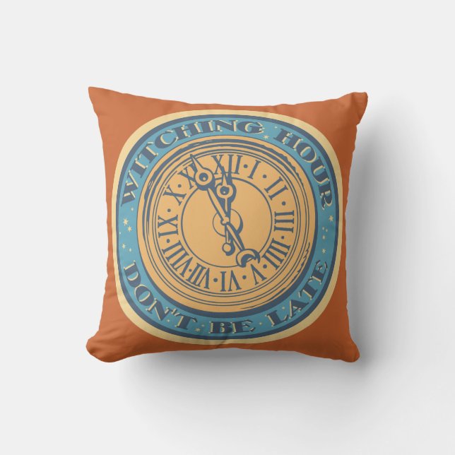 Cojín Decorativo Pillow de la hora de la bruja (Anverso)