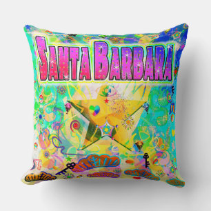Cojín Decorativo Pillow de la hora de la Epoch de Santa Bárbara