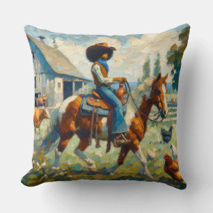 Cojín Decorativo Pillow de la Moda de lechera rural - un toque de W