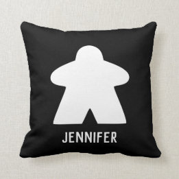 Cojín Decorativo Pillow de la piel blanca | Texto Personalizado | U