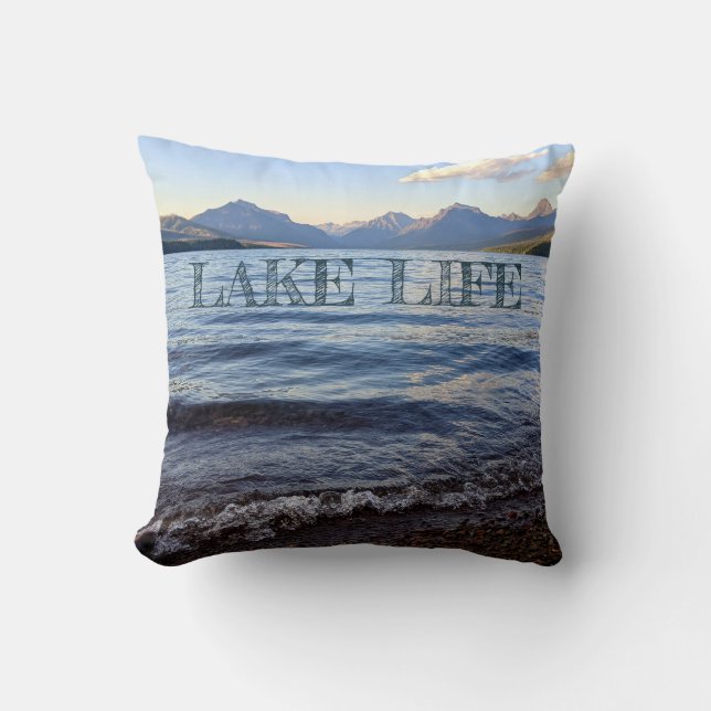 Cojín Decorativo Pillow de Lake Life (Anverso)