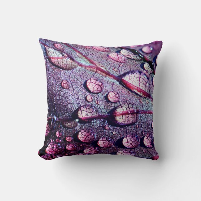 Cojín Decorativo Pillow de las gotas de agua (Anverso)