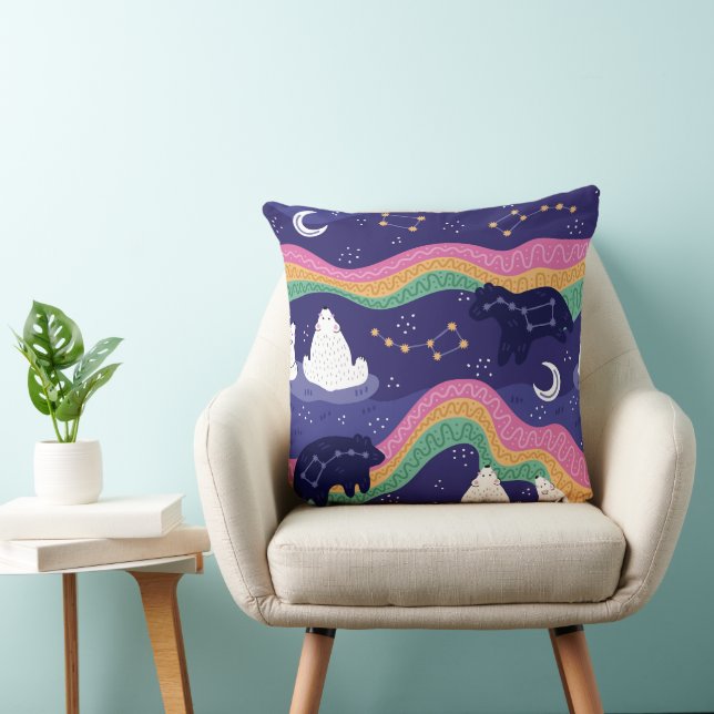 Cojín Decorativo Pillow de las luces boreales (Silla)
