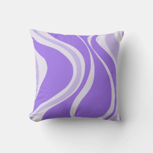 Cojín Decorativo Pillow de las olas púrpura