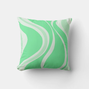 Cojín Decorativo Pillow de las olas verdes