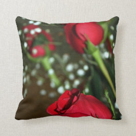 Cojín Decorativo Pillow de las rosas rojas blandas