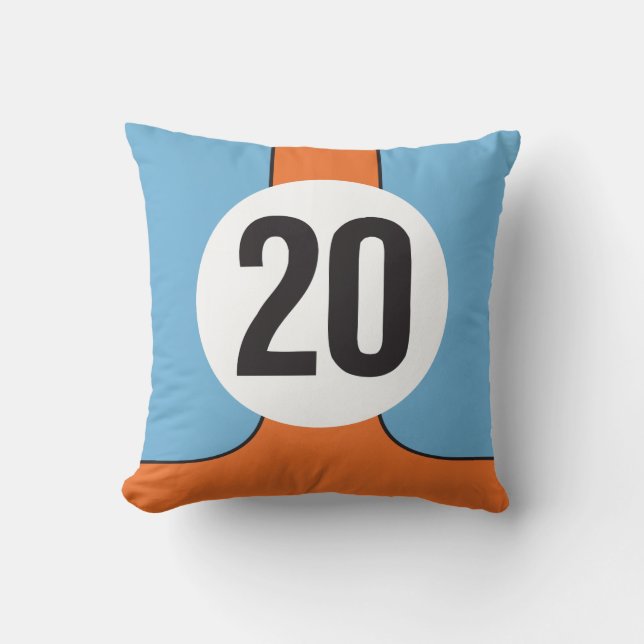 Cojín Decorativo Pillow de Le Mans Homage (Anverso)