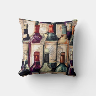 Cojín Decorativo Pillow de los amantes del vino