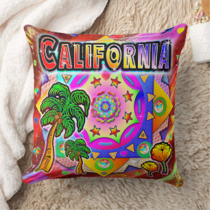 Cojín Decorativo Pillow de los amigos tropicales de California