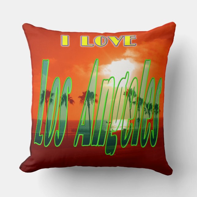 Cojín Decorativo Pillow de "Los Ángeles encantadores" (Anverso)