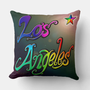 Cojín Decorativo Pillow de "Los Angeles Star 1"