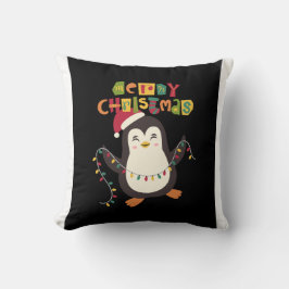 Cojín Decorativo Pillow de los Navidades de pingüino