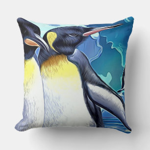 Cojín Decorativo Pillow de los pingüinos