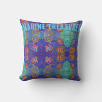 Pillow de los tesoros marinos
