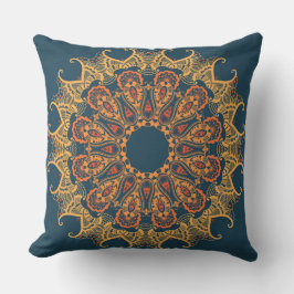 Cojín Decorativo Pillow de Mandala amarillo