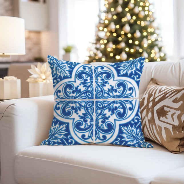 Cojín Decorativo Pillow de mosaico siciliano | Decoración casera it (Subido por el creador)