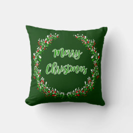 Cojín Decorativo Pillow de Navidades blancos rojos verdes