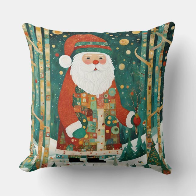 Cojín Decorativo Pillow de Navidades de Santa Cuta (Anverso)