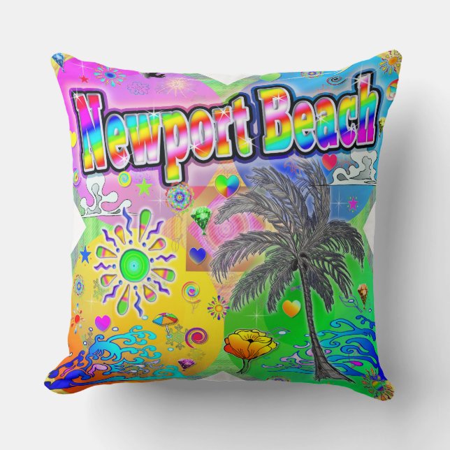 Cojín Decorativo Pillow de Newport Beach Quadro Seasons (Anverso)