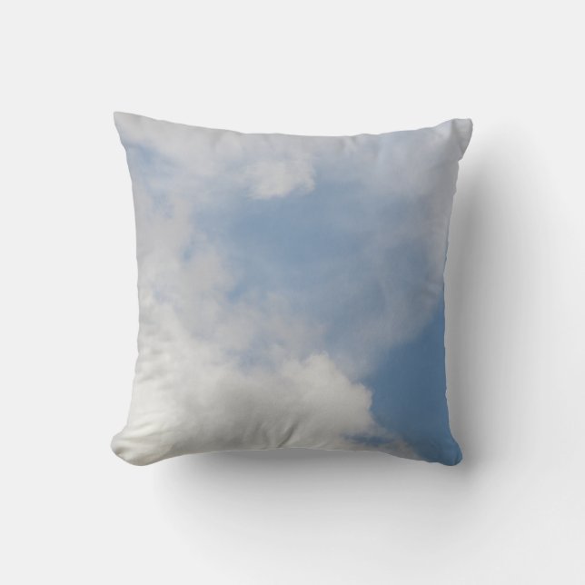 Cojín Decorativo Pillow de nubes esponjosas (Anverso)
