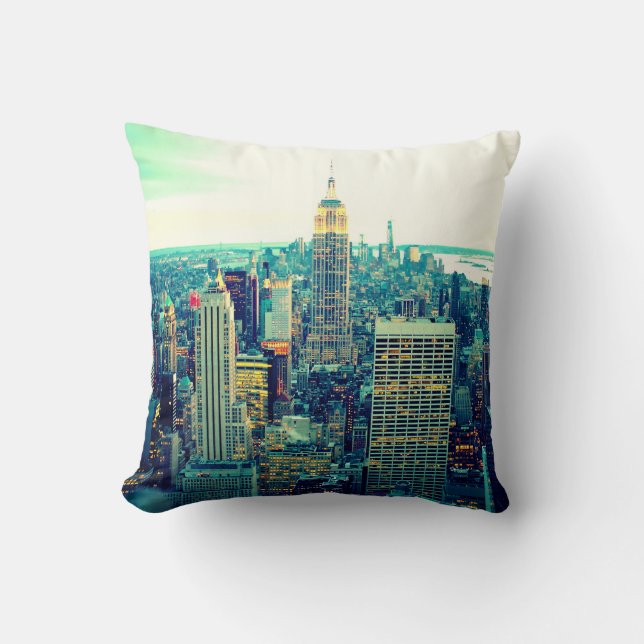 Cojín Decorativo Pillow de Nueva York (Anverso)