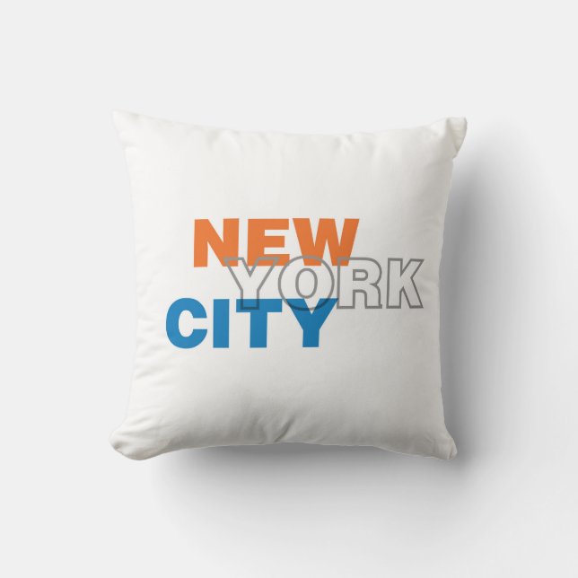 Cojín Decorativo Pillow de Nueva York (Anverso)